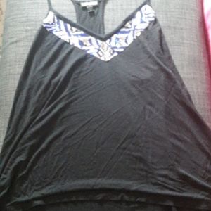 A black tank top